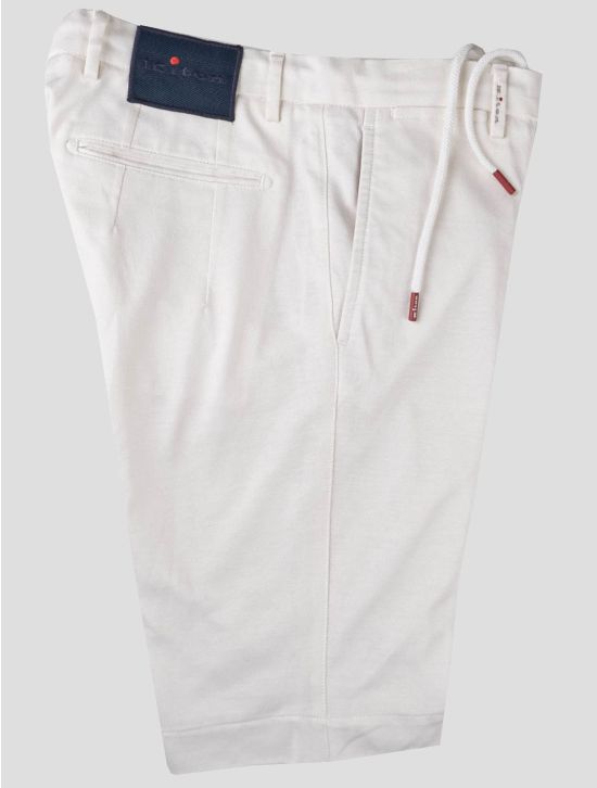 Kiton Kiton White Cotton Short Pants White 000