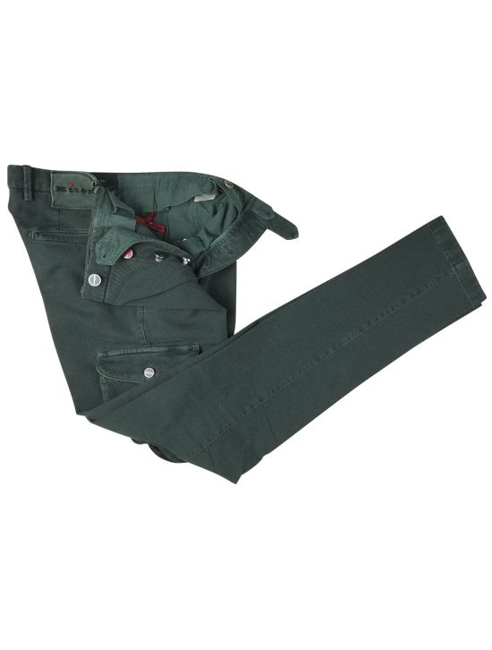 Kiton Kiton Green Cotton wool Ea Cargo Pants Green 001