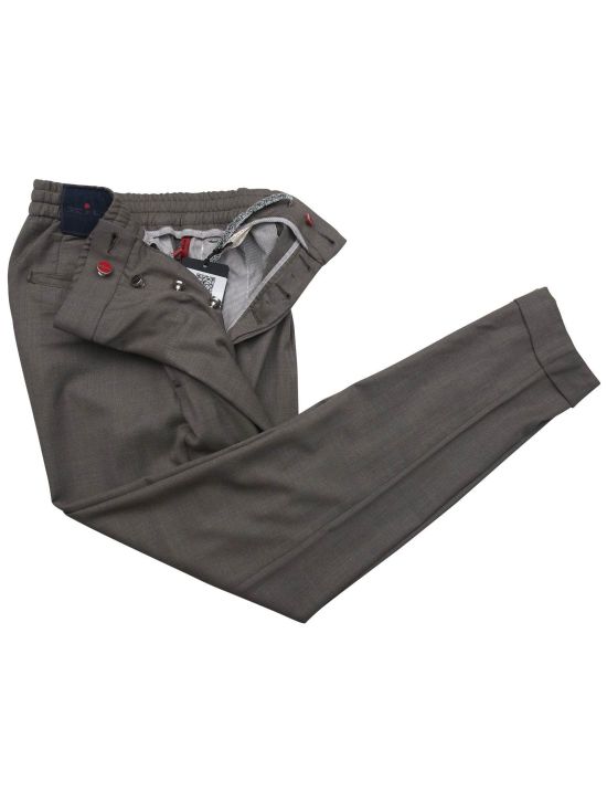 Kiton Kiton Gray Wool Pants Gray 001