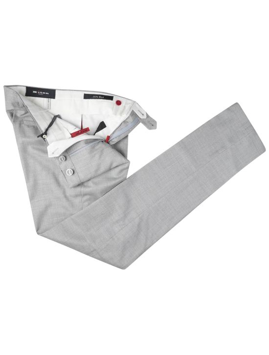 Kiton Kiton Gray Wool Dress Pants Gray 001