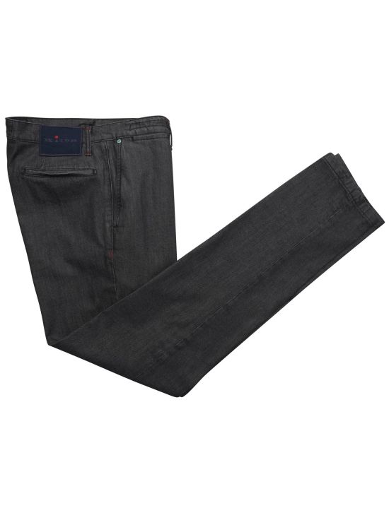 Kiton Kiton Dark Gray Cotton Cashmere Ea Jeans Dark Gray 000