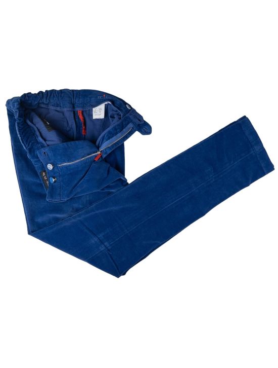 Kiton Kiton Blue Cotton Ea Velvet Jeans Blue 001