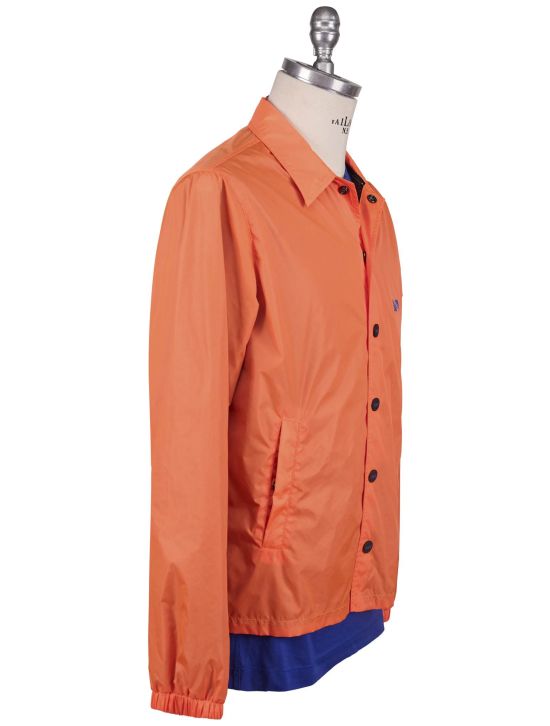 KNT Kiton Knt Orange PA Coat Orange 001