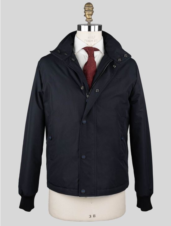 KNT KNT Kiton Blue Navy Pl Coat Blue Navy 000