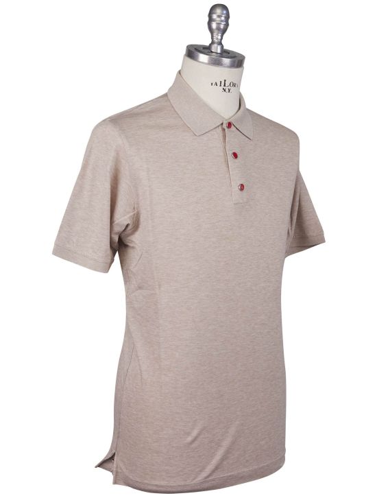 Kiton Kiton Brown Cotton Polo Brown 001