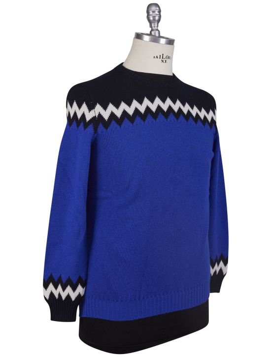 Kiton Kiton Multicolor Cashmere Sweater Crewneck Multicolor 001