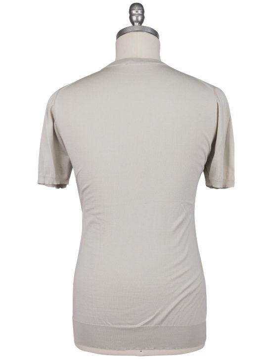 Kiton Kiton Icon Gray Cotton T-Shirt Gray 001
