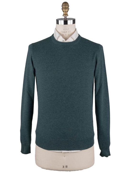 Malo Malo Green Cashmere Sweater Crewneck Green 000