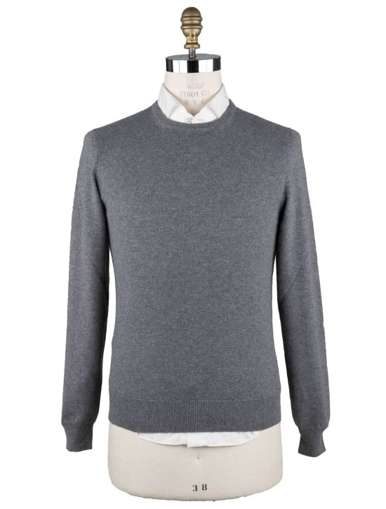Malo Malo Gray Cashmere Sweater Crewneck Gray 000