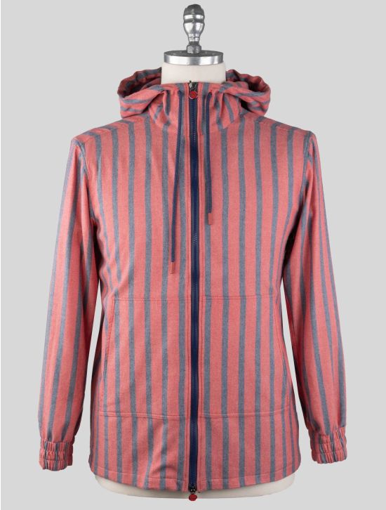 Kiton Kiton Pink Gray Cotton Sweatshirt Umbi Pink / Gray 000