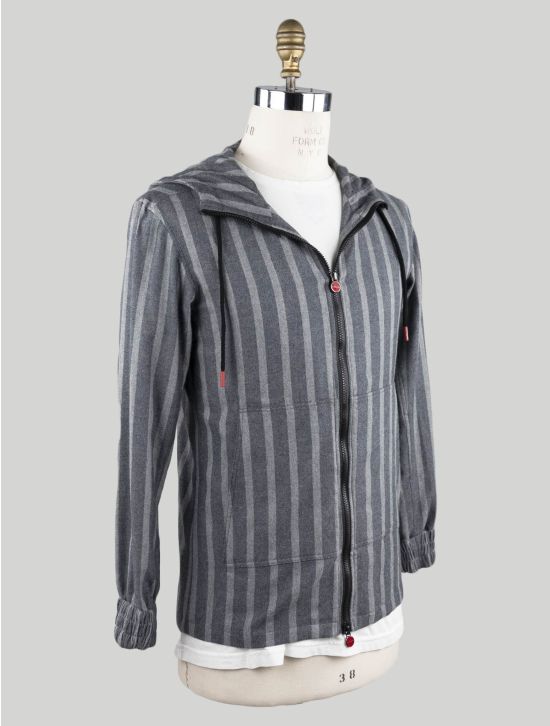 Kiton Kiton Gray Cotton Sweatshirt Umbi Gray 001