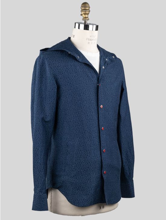 Kiton Kiton Blue Cotton Linen Sweatshirt Mariano Blue 001