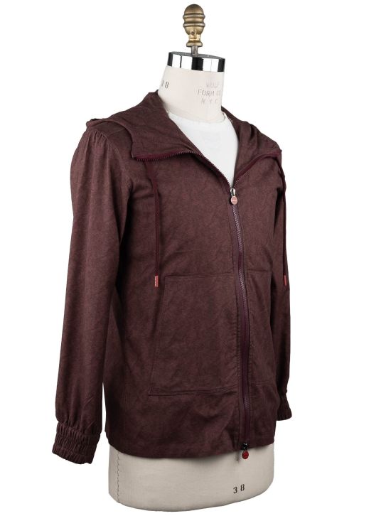 Kiton Kiton Burgundy Cotton Sweatshirt Umbi Burgundy 001