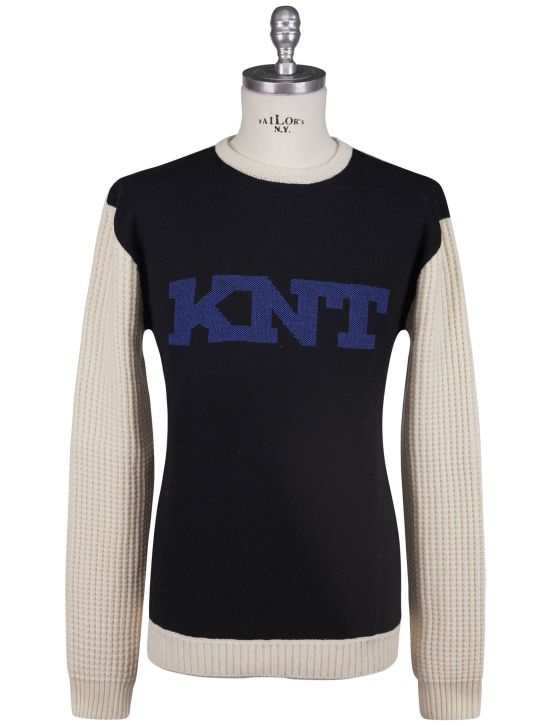 KNT Kiton Knt Multicolor Cashmere Virgin Wool Wool Sweater Crewneck Multicolor 000