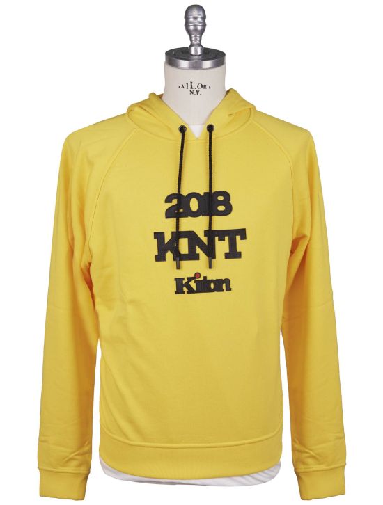 KNT Kiton Knt Yellow Cotton Sweater Yellow 000