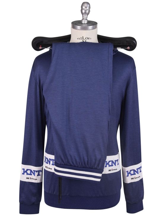 Kiton Kiton Knt Blue Cashmere Pl Tracksuit Blue 001