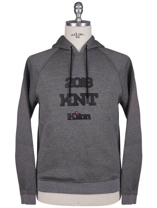 KNT Kiton Knt Gray Viscose EA Sweater Gray 000
