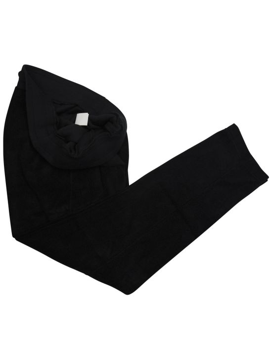 Kiton Kiton KNT Black Cotton Pants Black 001