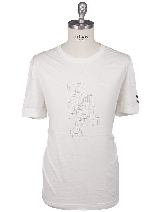 Kiton Kiton Knt White Cotton T-Shirt White 000