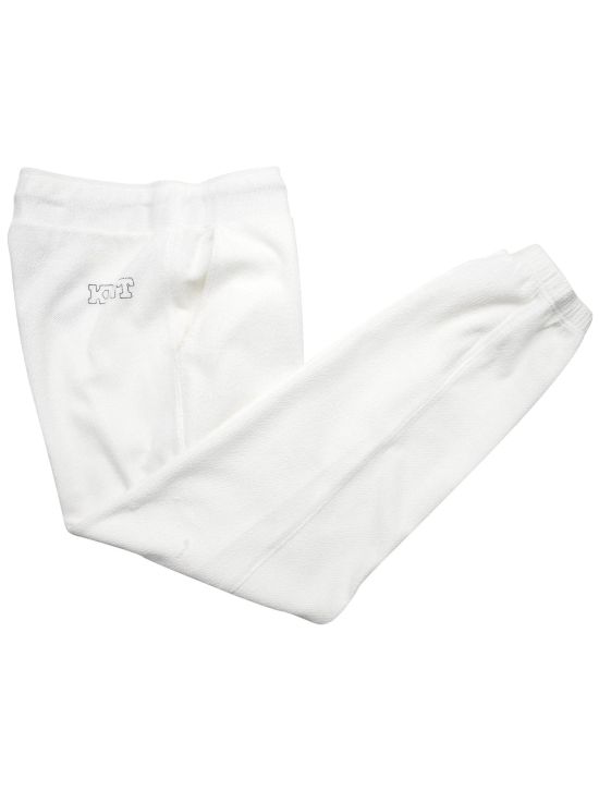 Kiton Kiton White Cotton Pa Pants White 000