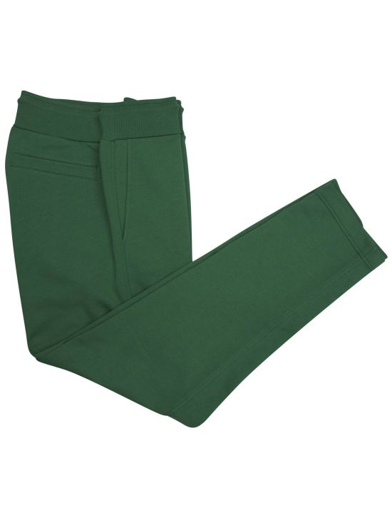 KNT Kiton KNT Green Cotton Pants Green 000