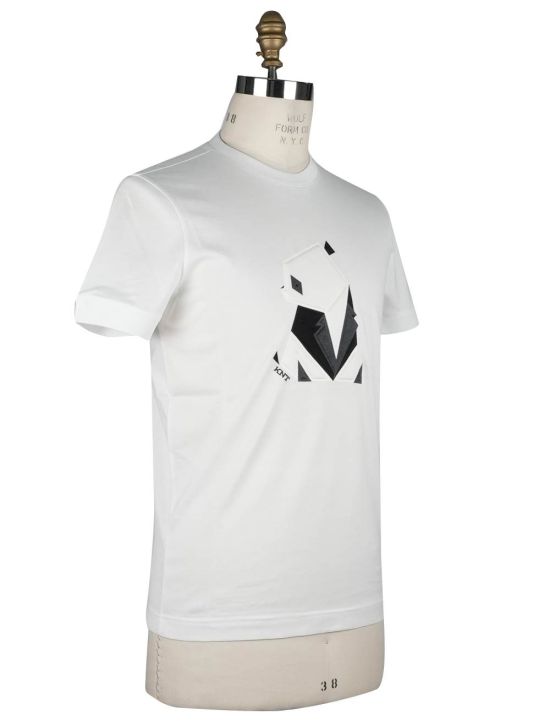 KNT KNT Kiton White Cotton T-Shirt Special Edition White 001