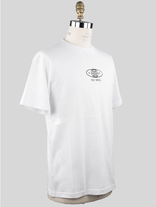 KNT KNT Kiton White Cotton T-shirt White 001