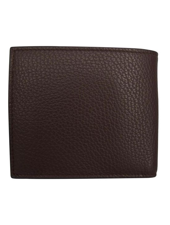 Kiton Kiton Brown Leather Wallet Brown 001