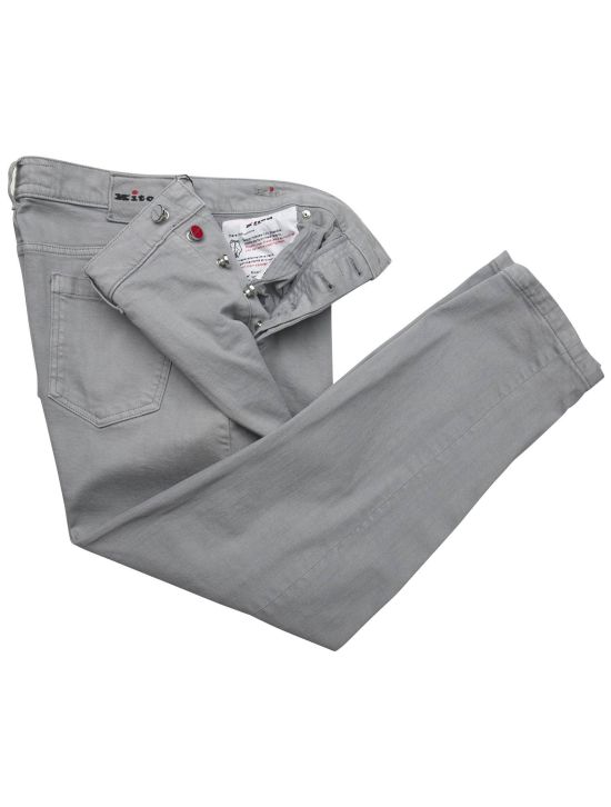 Kiton Kiton Gray Cotton Ea jeans Gray 001