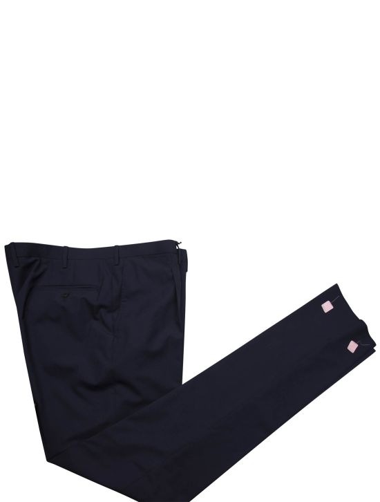 Kiton Kiton Blue Wool Pants Blue 000