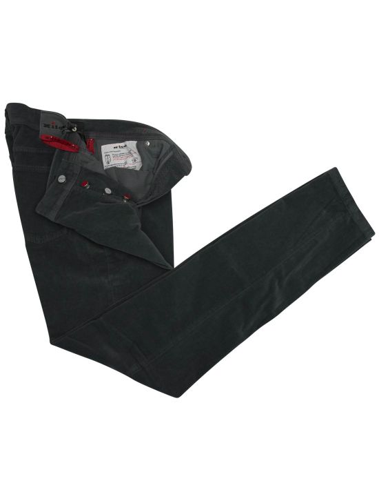 Kiton Kiton Gray Cotton Ea Vevet Jeans Gray 001