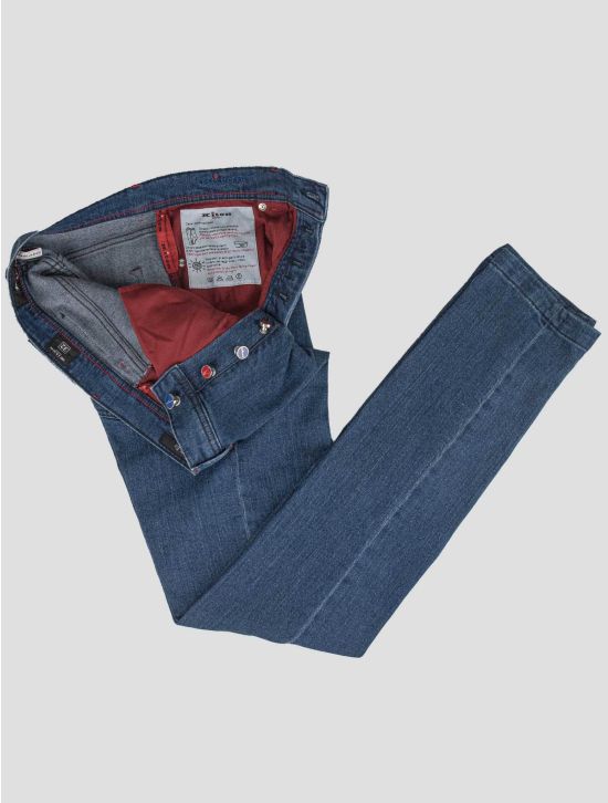 Kiton Kiton Blue Denim Cotton Ea Jeans Blue 001