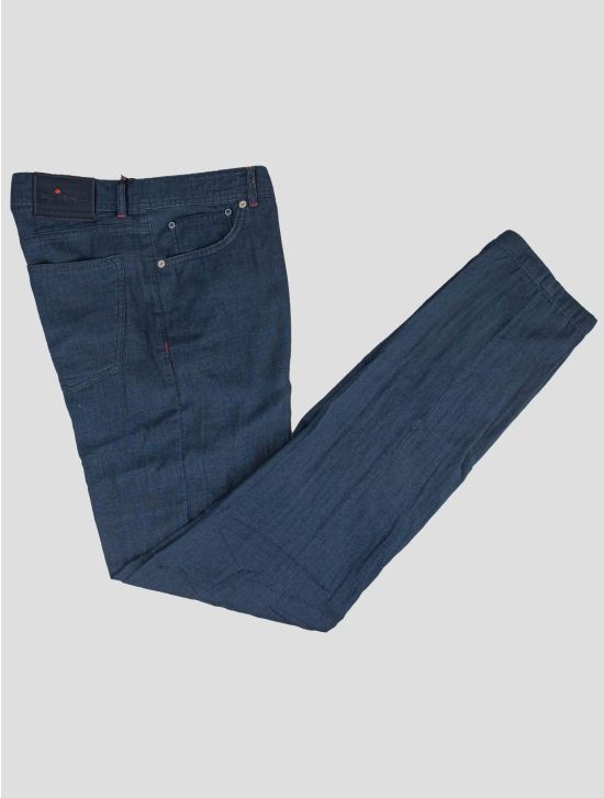 Kiton Kiton Dark Blue Cotton Jeans Dark Blue 000