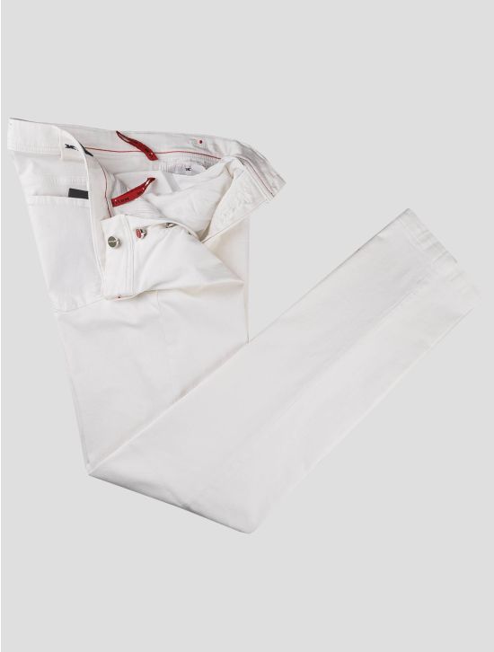 Kiton Kiton White Cotton Ea Jeans White 001