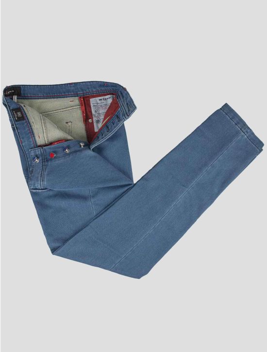 Kiton Kiton Light Blue Cotton Ea Jeans Light Blue 001