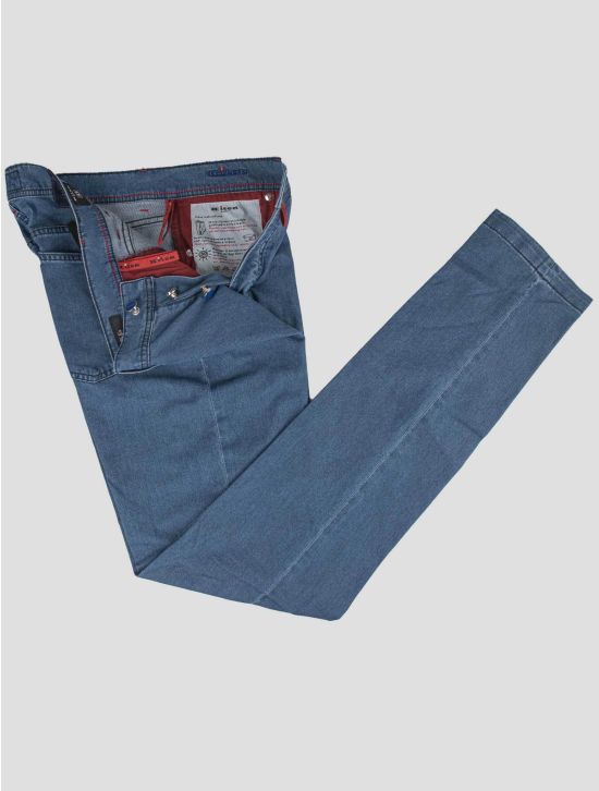 Kiton Kiton Light Blue Cotton Ea Jeans Light Blue 001