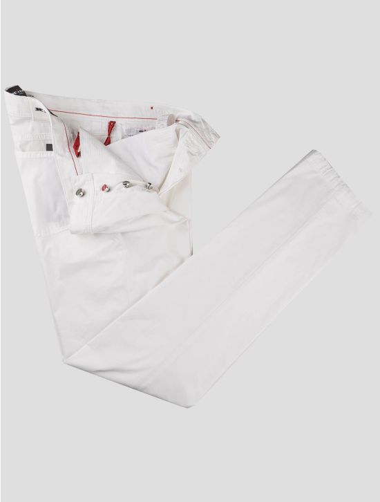Kiton Kiton White Cotton Ea Jeans White 001