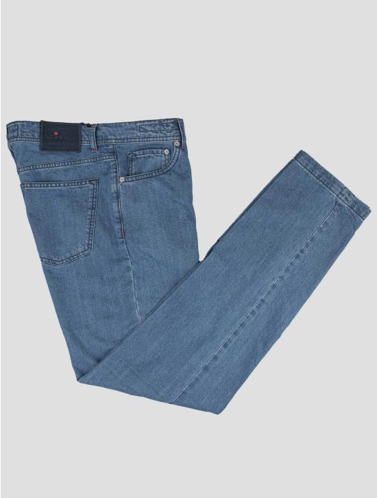 Kiton Kiton Light Blue Cotton Ea Jeans Light Blue 000