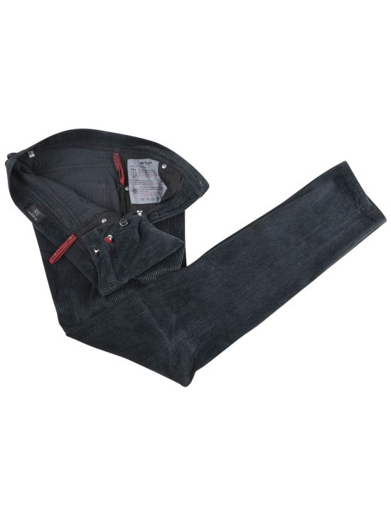 Kiton Kiton Black Cotton Velvet Jeans Black 001