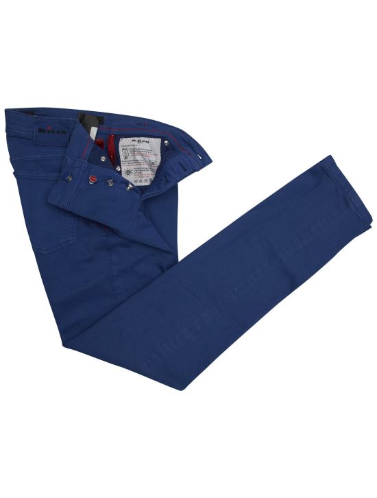Kiton Kiton blue Cotton Ea Jeans Blue 001