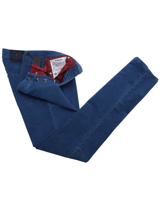 Kiton Kiton Blue Cotton Ea Velvet Jeans Blue 001