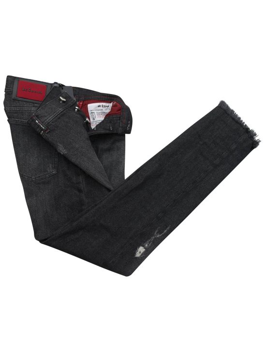 Kiton Kiton Gray Cotton Ea Jeans Limited Edition Gray 001