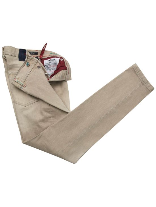 Kiton Kiton Beige Cotton Ea Jeans Beige 001