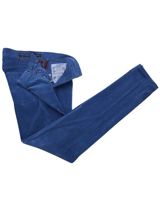 Kiton Kiton Blue Cotton Ea Velvet Jeans Blue 001