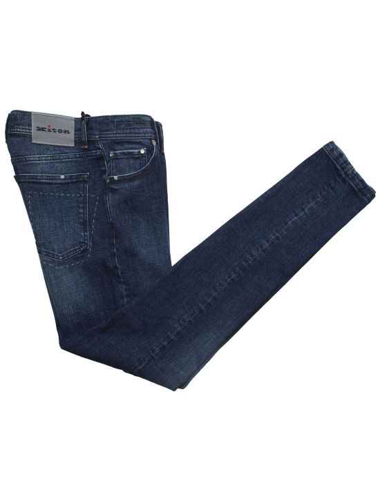 Kiton Kiton Blue Cotton Ea Jeans Blue 000