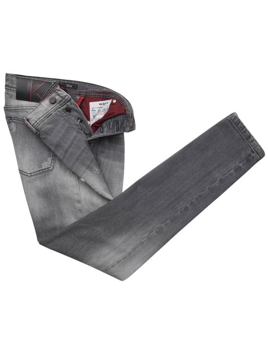 Kiton Kiton Gray Cotton Ea Jeans Limited Edition 01 Of 03 Gray 001