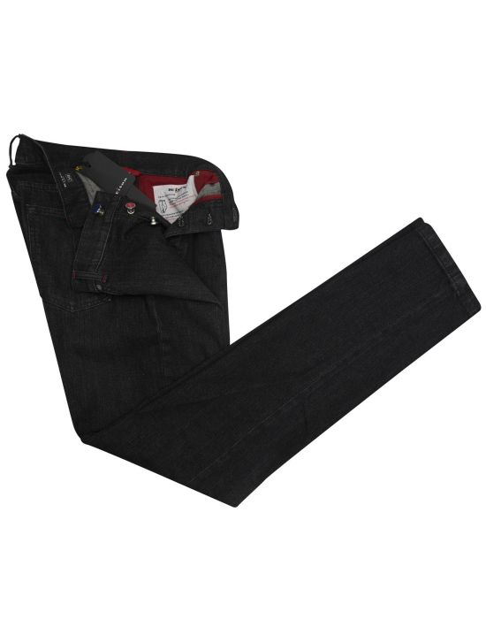 Kiton Kiton Dark Gray Cotton Ea Jeans Dark Gray 001