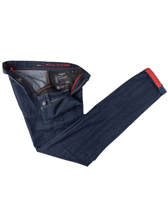 Kiton Kiton Blue Cotton Ea Jeans Special Edition Blue 001