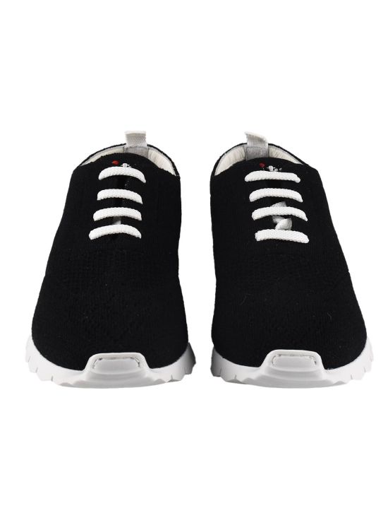 Kiton Kiton Black Cashmere Shoes Black 001