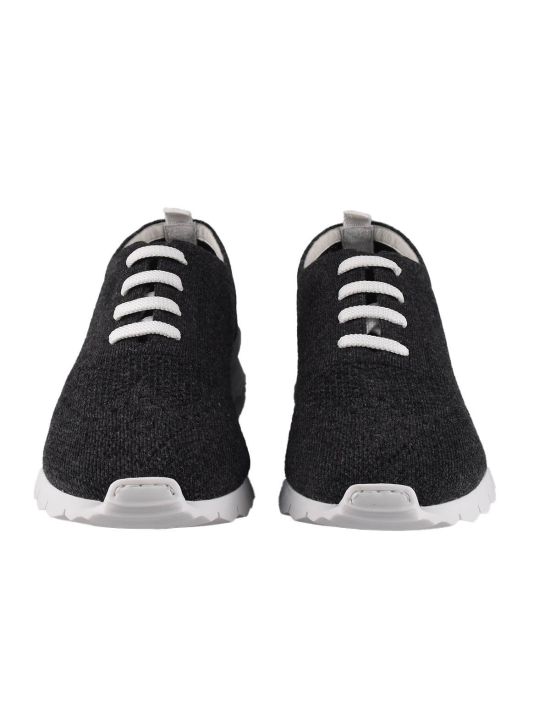Kiton Kiton Gray Cashmere Shoes Gray 001